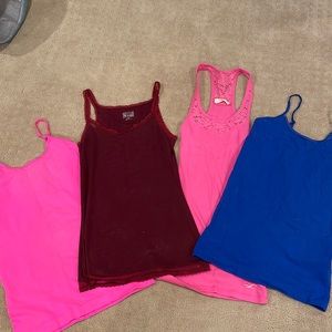 Bundle of 4 tank tops- all size xs